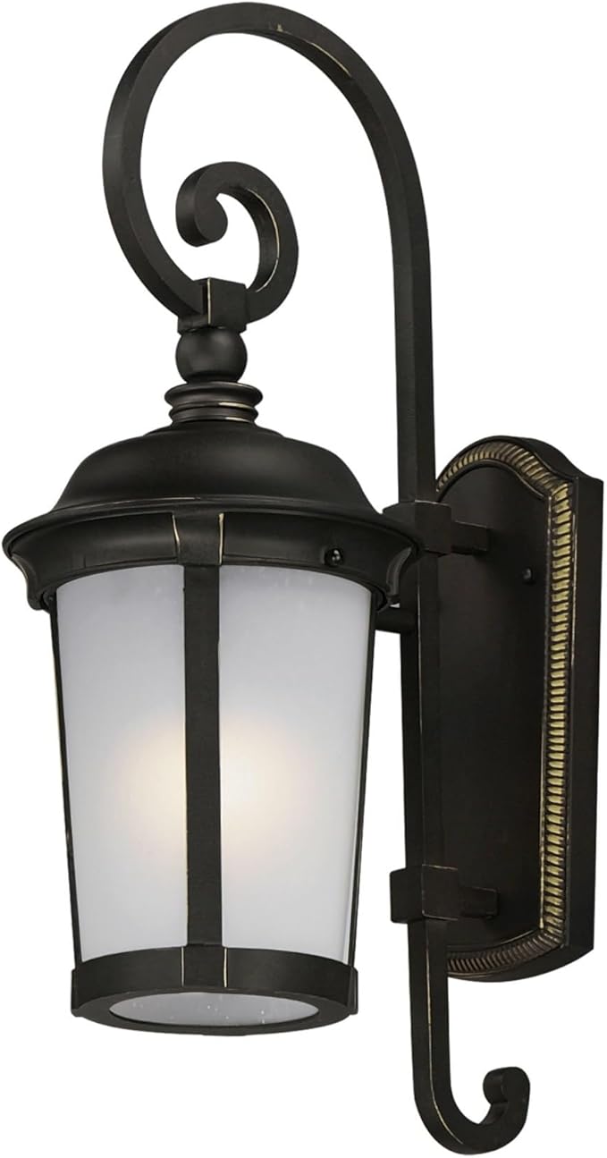 Maxim Dover-9W 1 LED Outdoor Wall Mount-8 Inches Wide by 19.5 inches high