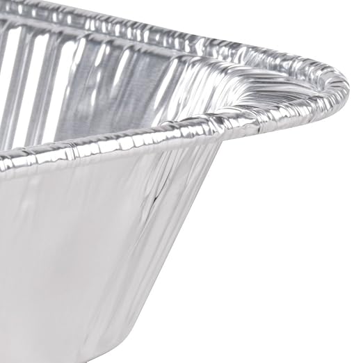 Durable Packaging Aluminum Steam Table Pans Half-Size Medium 2.19 Deep 10.38 x 12.75 100/Carton