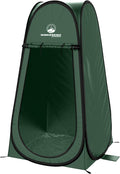 Wakeman Pop Up Changing Tent 3.3 x 3.3 x 6.2ft Camping Shower Tent for Portable Toilet Stall or Dressing Room with Carry Bag for Camping Beach or Tailgate Polyester