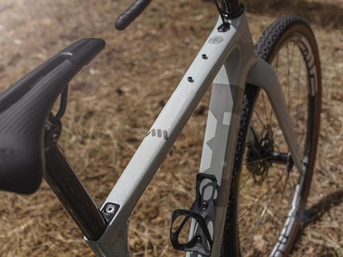 Bike Frame Protection Kit - 18-Piece Clear Film for Gravel &amp Road - Ultra-Light 200µm PVC Scratch-Resistant Easy DIY Install
