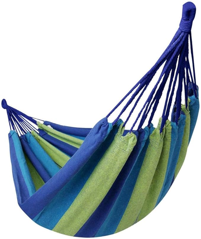Wide and Thick Canvas Hammock Portable Swing Outdoor Travel Camping Hiking