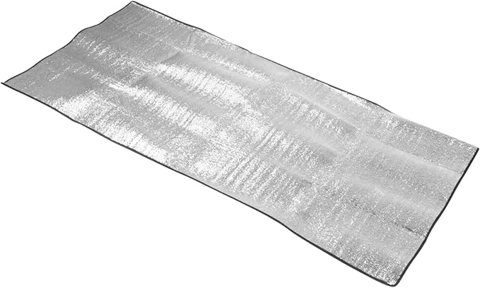 Outdoor Picnic Blanket Thickened Camping Mat Dual Sided Foil for Beach Hiking and Family Picnics Includes Carry Bag