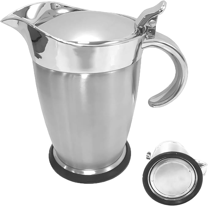 Sauce Bottles | 750ml Gravy Container - with Lid Anti-Drip Spout Insulated Maple Syrup Dispenserfor Family Gatherings Small Banquets Buffet Table Butter Kitchen Restaurant Party