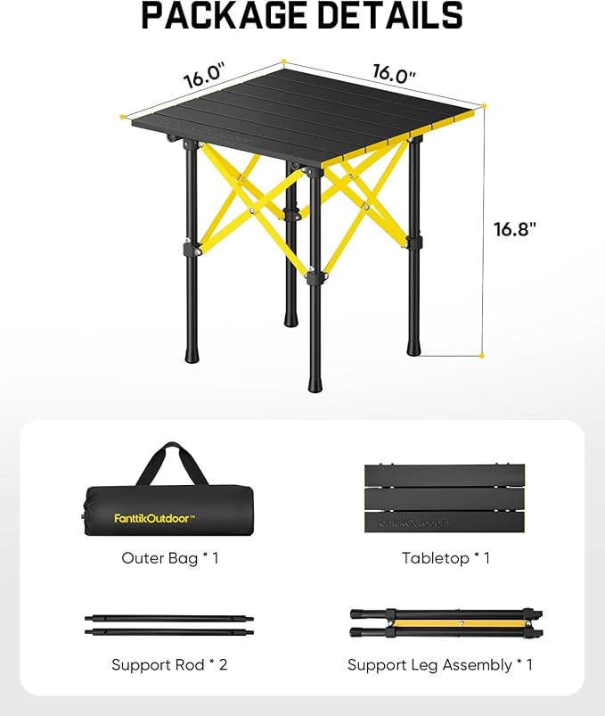 FanttikOutdoor Alpha C4 Ultra Camping Tent &amp FanttikOutdoor Zeta V11 Pro Camping Table
