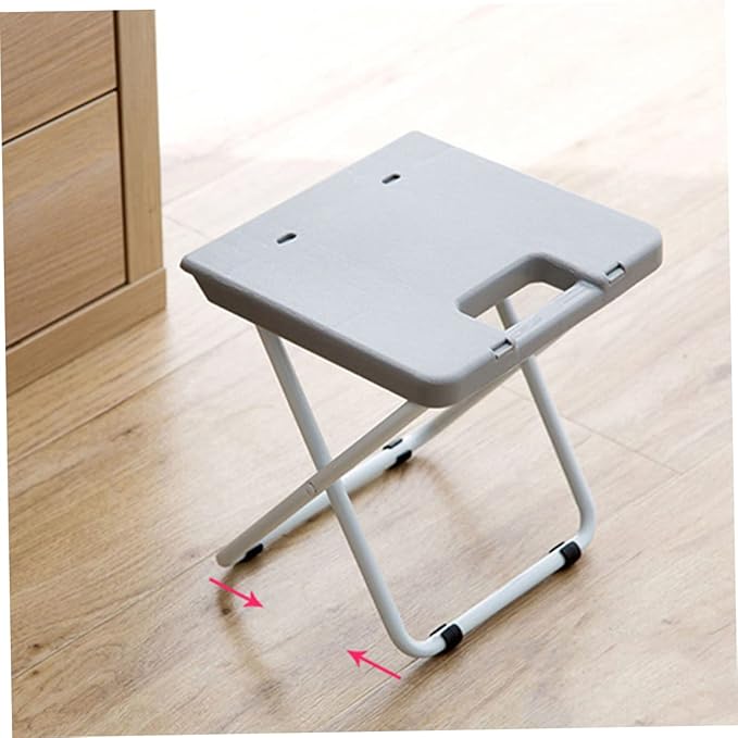 BESPORTBLE 1pc Foldable Outdoor Chair Portable Non- Stool for Balcony and Lightweight Design for Camping and Outdoor Activities and Materials Easy to Store and Carry