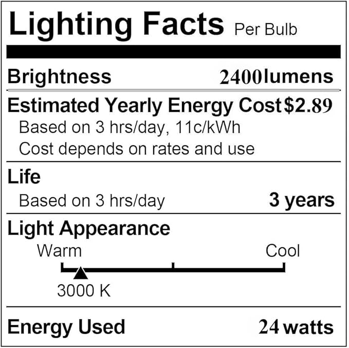 2 Pack Outdoor Wall Sconce 23.6 Inch 24W LED Exterior Light 3000K Warm White Weatherproof Aluminum 110V-240V Vertical &amp Horizontal Mount for Porch Patio Entryway