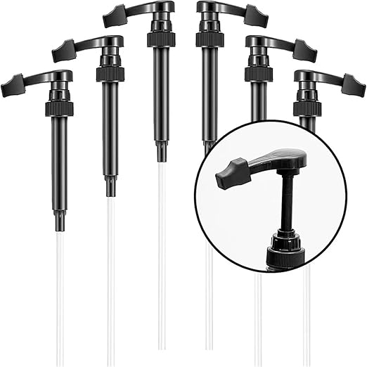 Coffee Syrup Pump Tip Covers 20-Pack Syrup Pump Tip Covers Rubber Caps for Kitchen &amp Bar Dispenser Bottles
