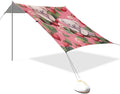 Strawberries and Koalas Beach Tent Sun Shelter 9.2' x 10.5' Beach Canopy with 4 Sandbags 4 Stability Poles Sand Shovels - Tent Canopy for Beach Camping Fishing Picnics