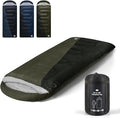 XXL Winter Sleeping Bags for Adults Cold WeatherCamping Sleeping Bag for Kids with Compression Sack4 Season Camping Essentials Gear for HikingTravelingOutdoorBackpackingClimbing
