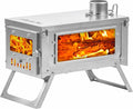 FireHiking Titanium Stove Portable Folding Tent TA1 Stove FireOne Mini for Camping Backpacking Hunting Cooking 3.4lb