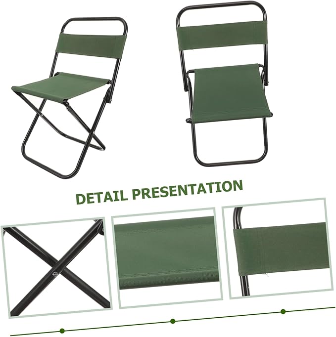 Folding Camp Table Portable Fishing Chair Compact Outdoor Lounging Chair Multi-use Small Folding Stool