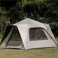 Camping Tents Reactive Outdoor Tent 4 Person Tent Instant Tent Tents for Camping Tent with Brim Water Resistant Sunproof Outdoor Glamping House