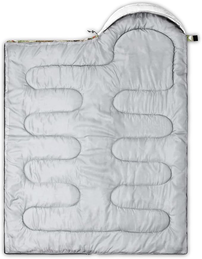 QOOMO Axolotl Cute Camping Sleeping Bags3 Season Warm &amp Cool WeatherLightweightWaterproof Sleeping Bags for Adults &amp KidsTravelingand Outdoors