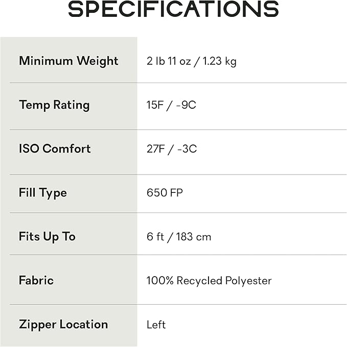 NEMO Equipment Disco Men's &amp Women's Endless Promise Down Sleeping Bag