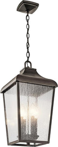 Kichler 49740OZ Four Light Outdoor Pendant