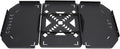 Lunch Box Steel Table Top Folding Lunch Box Table Top Aluminium Alloy Lunchbox Table Portable Camping Table Board Black Camping and Fishing Accessory