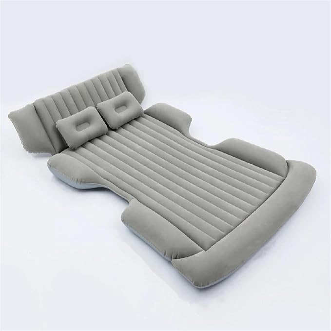 Camping Inflatable Mattress Car Inflatable Mattress 180 Cm Self-Inflating Outdoor Sleeping Pad Thick Flocking Air Mattress Car Travel Inflatable Mattress (Pig)
