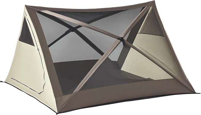 Outsunny 2-3 People Pop Up Camping Tent Waterproof Automatic Instant Tent Portable Cabana Beach Tent with Rainfly Carry Bag Windows and Doors Outdoor Camping Hiking Indoor