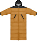 Thermotuff Wearable Sleeping Bag with Dual Hoodie Long Sleeves Pockets &amp Adjustable Drawstring - Ideal for Camping Cold Weather Hiking and Stadium Sak Blanket