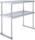 AmGood Double OverShelf Stainless Steel NSF - Many (36 Long x 18 Deep)
