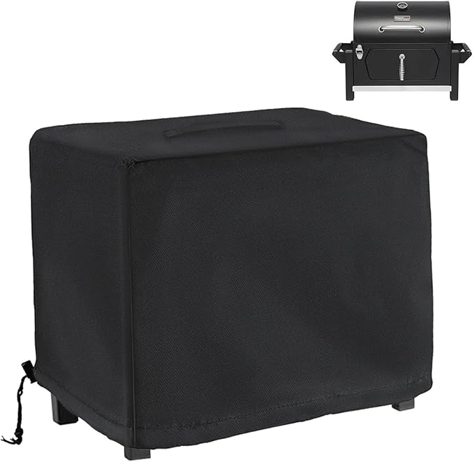 Tabletop Grill Cover for Royal Gourmet CD1519 Portable Charcoal Grill for Royal Gourmet Tabletop Charcoal Camping Grill Waterproof UV Resistant Windproof Dustproof Cover