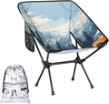Honeybaby Folding Camping Chair Mountain Forest Car Camping Chairs Lightweight Portable Chair Outdoor Foldable Chairs for Camping Travel Picnic Beach Hiking