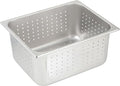 Winco  Half Size 6 Pan Perforated