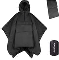 KingCamp Wearable Hoodie Blanket Poncho Ultralight Water-Repellent Wearable Sleeping Bag for Sports Camping for Teens Kids
