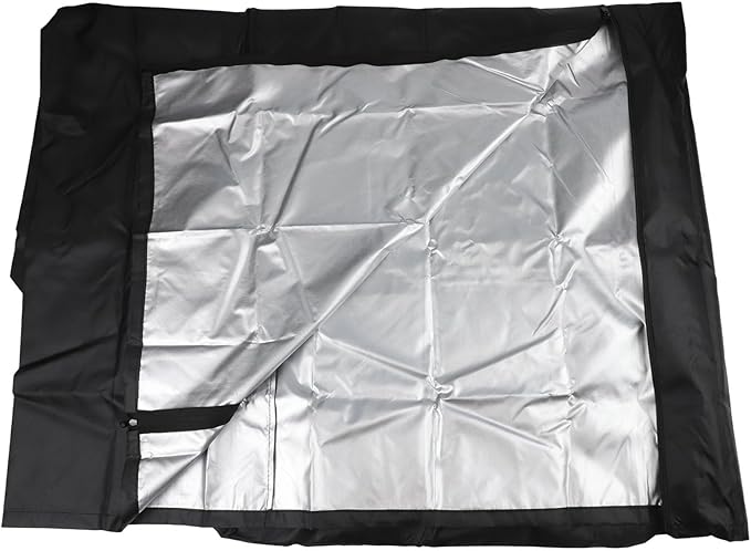 Protective 420D waterproof bread rack cover with dust resistant features for baking racks used in kitchens or outdoor environments