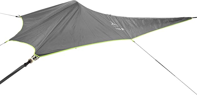 Tentsile UNA V3 Solo Tree Tent Hammock 1-Person Capacity Anti-Roll System Ratchet and Straps Included Portable Tree House Shelter Designed in The UK