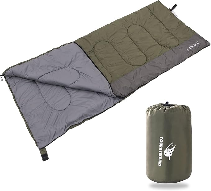 Envelope Sleeping Bag Three Seasons Constant Temperature Sleeping Bag Suitable for All Ages Indoor Hotel Accommodation or Outdoor Travel…