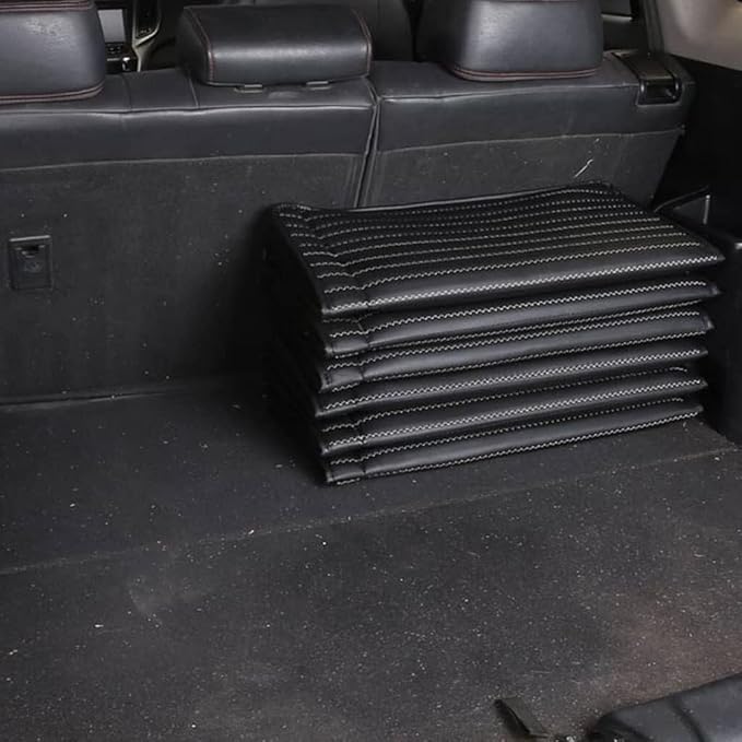 Non-Inflatable Car Mattress Folding Car Bed for SUV Portable Travel Camping Mattress Back Seat Sleeping Pad