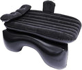 Car Inflatable Mattress Car Camping Travel Mattress Car Trunk Inflatable Mattress Portable Inflatable Mattress Suitable for All Car Models (Black)