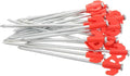 KESYOO 20Pcs Heavy Duty Metal Tent Ground Nails Windproof Stakes for Camping Outdoor Activities Lawn Decorations Durable Construction for Easy Installation Versatile Use