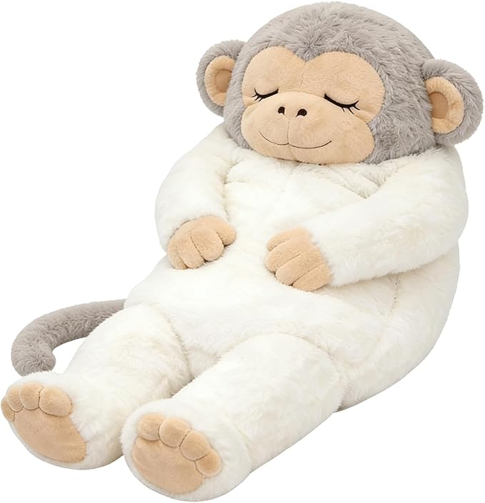 Giant Monkey Sleeping Bag for Human Monkey Shaped Animal Sleeping Bags for Adults for Indoor Use Or Camping TripsSleepovers