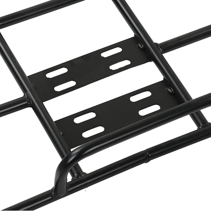 Delivery Food Bag Rack Food Delivery Box Rack Rear Grille 80kg Loading Delivery Food Box Bracket Universal for Motorcycle Electric (Type 1 52/42 ID)