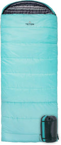 Teton Celsius Regular 25F 20F 0F Degree Sleeping Bags All Weather Bag for Adults and Kids Camping Made Easy and Warm Travel Sack Included