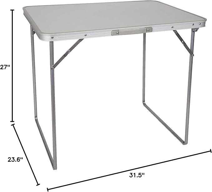 Stansport Folding Utility Camp Table 27 x 31.5 x 23.6