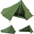 1 Person Trekking Pole Tent for Backpacking - Ultralight Backpacking Tent Waterproof Hiking Tent for Camping Lightweight Camping Tent for Scouts Trekker(NO Trekking Poles)