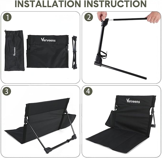 Extra Large Foldable Camping Chair with Cup HolderUltra-Light Portable Beach Chair with Carry Bag for Sunbathing Swimming Poolside Picnic Lawn Road Hiking Trips (Black)