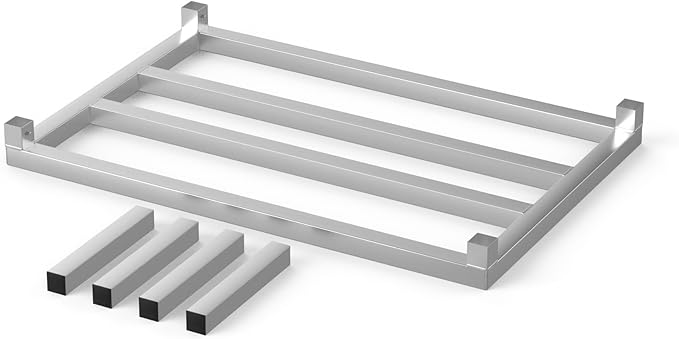 Aluminum Dunnage Rack 36 x 24 | 12 Off The Floor | 1200 Lbs Capacity