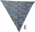Super Large Sunscreen Camping Awning Portable Windproof Triangle Canopy 3x3x3m Silver Coated Cloth - Up to 95% Protection Durable Outdoor Floor Mat for Garden and Lawn (5 * 5 * 5M)