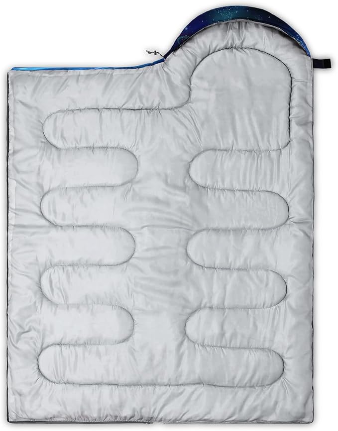 AILONEN Cartoon Camping Sleeping Bag for Boys Girls AdultsLightweight &amp Waterproof3 Season Warm &amp Cold WeatherPortablePrinted Sleeping BagTravelingCampingHiking