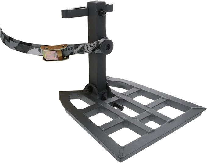 Hawk Helium Hammock Apex Full Aluminum Mobile Reliable Silent Hunting Platform with Tree Digger Teeth and Silent Use Attachment Pull Strap (2 Pack)