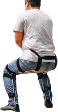 Adjustable Chairless Wearable Invisible ChairPortable Invisible Seat Leg Brace Support Chair Pants4 Sizes to Choose fromfor Fishing and People Standing for Long Periods of Time(Size:L)