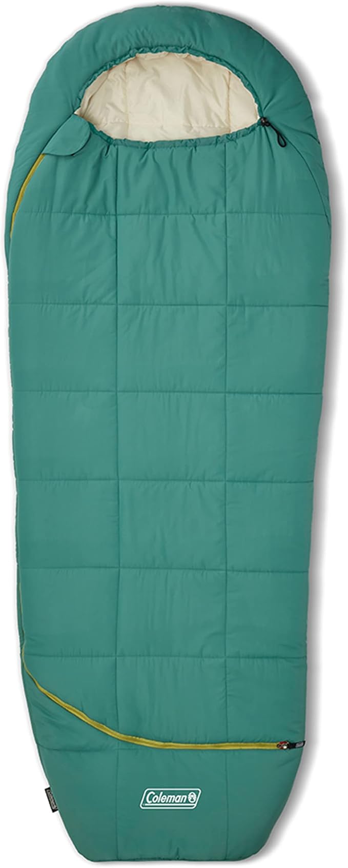 Coleman Big Bay 0/20/40°F Cold-Weather Sleeping Bag Adult Mummy Sleeping Bag with Headrest Foot Ventilation &amp Storage Sack Big &amp Tall Options