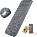 Camping Sleeping Pad Ultra-Thick 5.1 Camping Mat with Pillow Built-in Foot Pump Inflatable Sleeping Pads Compact for Camping Backpacking Hiking