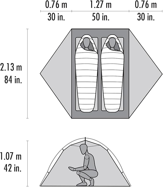 MSR Access 2-Person Lightweight 4-Season Tent