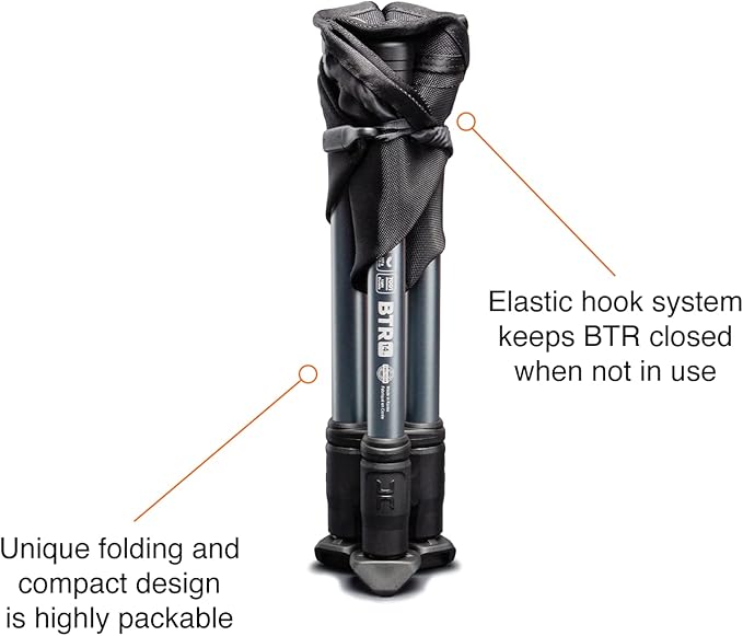 Hillsound BTR Stool for Ultralight Backpacking &amp Hiking Lightweight Camping Chairs Compact Portable Outdoor Seat Hunting Adventures Durable Tripod Design Made in Korea