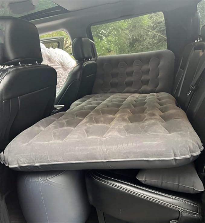 Inflatable Mattress Car SUV Camping Bed Car Inflatable Mattress PVC Flocking Material 184x80x12.7cm